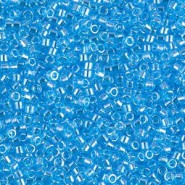 Miyuki Delica Perlen 11/0 - Transparent ocean blue luster DB-1229